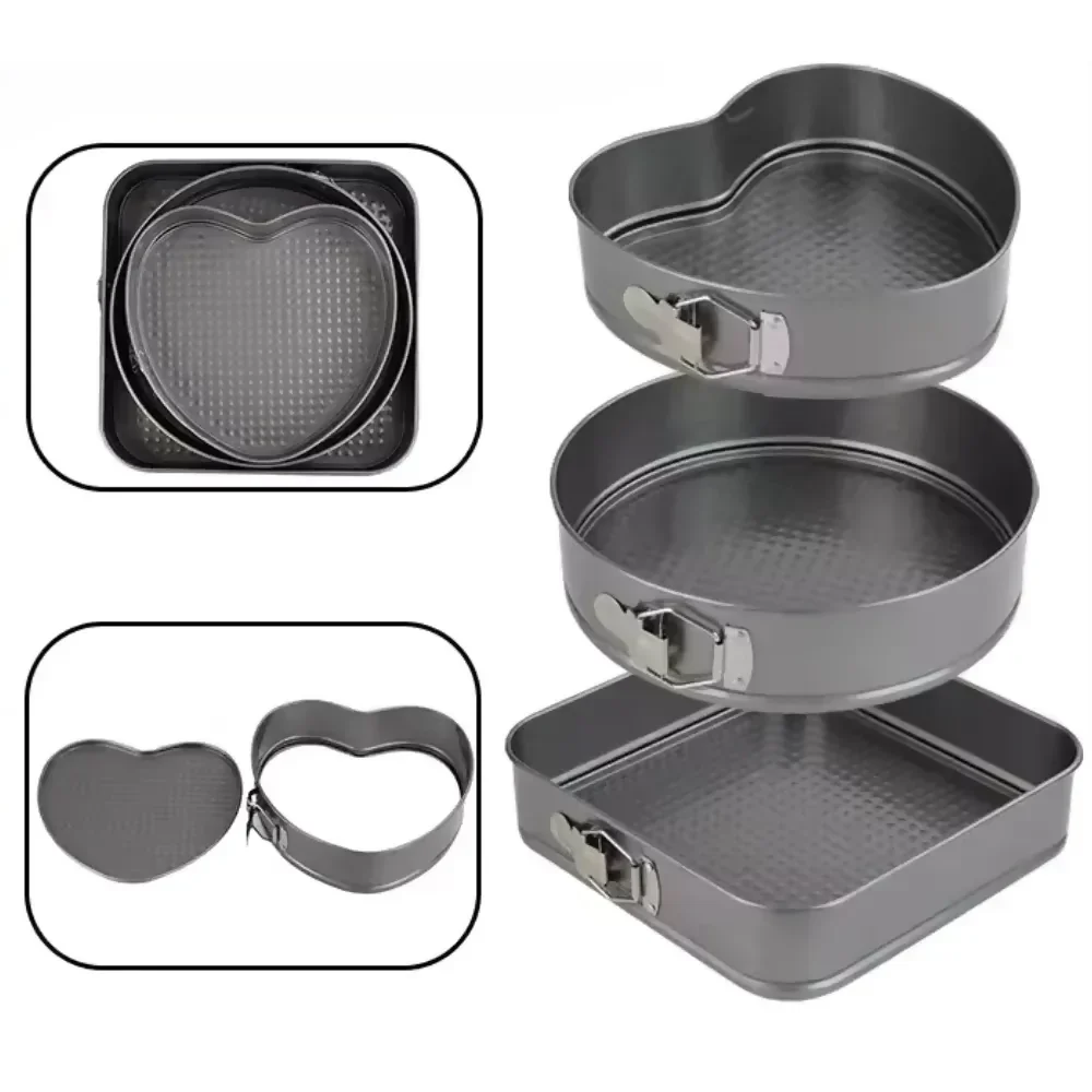 MOLDES PARA TORTAS X3 PCS CON KIT DE PASTELERÍA 66 PCS COMBO - Image 5