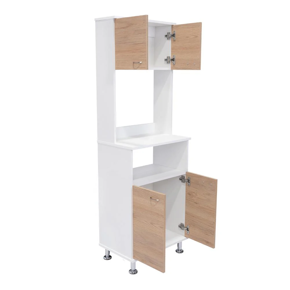 ALACENA FENIX, BLANCO DUQUEZA Y BEIGE, CON GRAN CAPACIDAD DE ALMACENAMIENTO - Image 4
