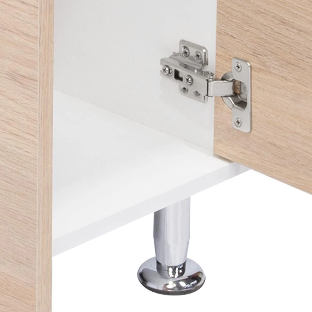 ALACENA FENIX, BLANCO DUQUEZA Y BEIGE, CON GRAN CAPACIDAD DE ALMACENAMIENTO - Image 7
