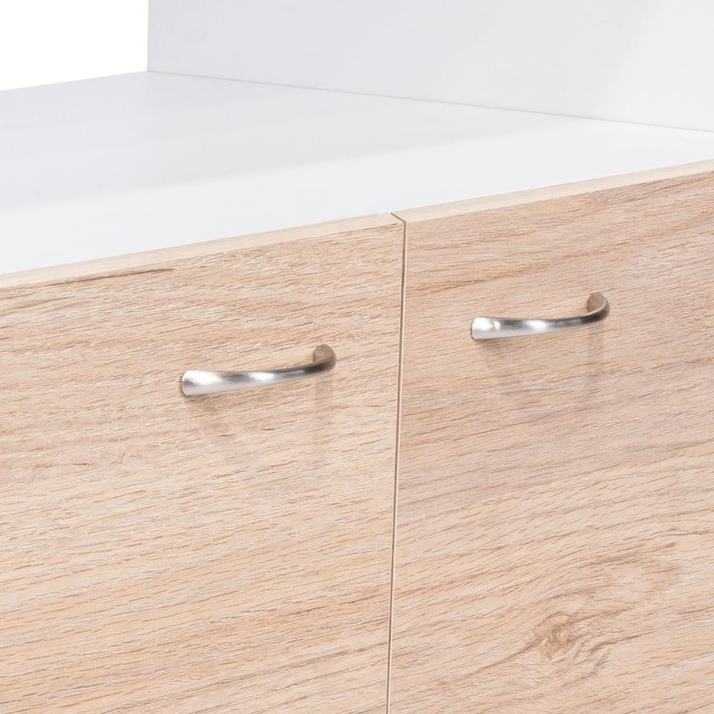 ALACENA FENIX, BLANCO DUQUEZA Y BEIGE, CON GRAN CAPACIDAD DE ALMACENAMIENTO - Image 9