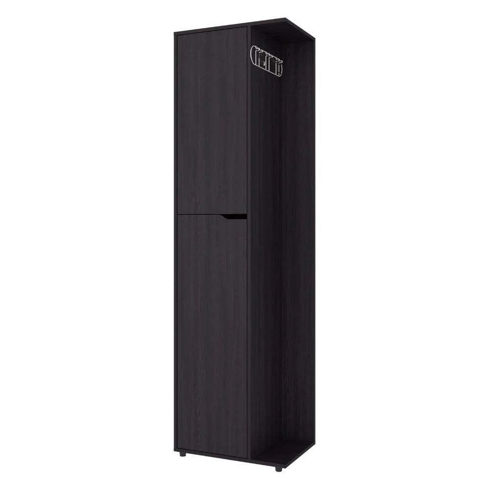 Mueble de Aseo Cruella, Wengue, Incluye colgador para escobas ZF - Image 4