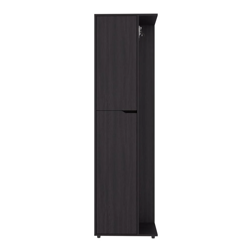 Mueble de Aseo Cruella, Wengue, Incluye colgador para escobas ZF - Image 5