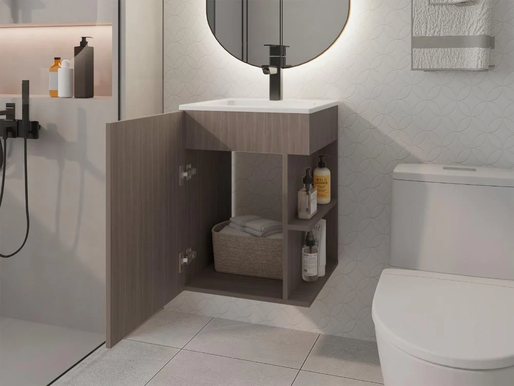 MUEBLE PARA LAVAMANOS COLTON, BARDOLINO, INCLUYE LAVAMANOS PRAIA 45 ZF - Image 3