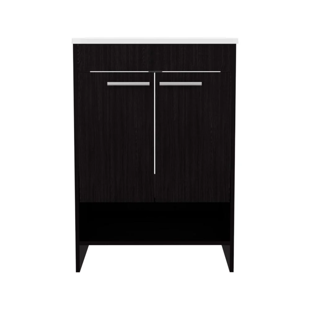 MUEBLE PARA LAVAMANOS LORENZO, WENGUE, INCLUYE LAVAMANOS PRAIA 60 ZF - Image 5