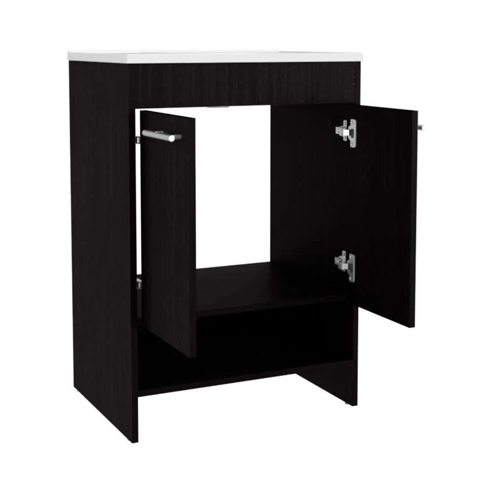 MUEBLE PARA LAVAMANOS LORENZO, WENGUE, INCLUYE LAVAMANOS PRAIA 60 ZF - Image 6