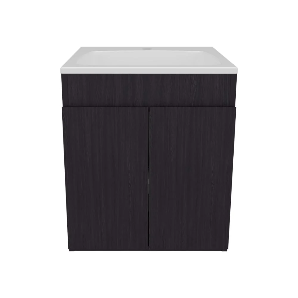MUEBLE PARA LAVAMANOS MEKA, WENGUE, INCLUYE LAVAMANOS PRAIA 45 ZF - Image 5