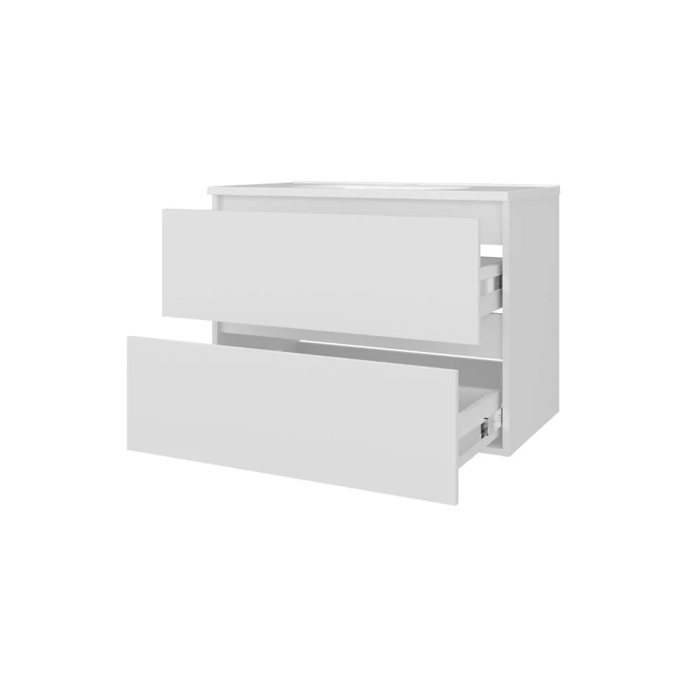 MUEBLE PARA LAVAMANOS OPALO, BLANCO DUQUEZA, INCLUYE LAVAMANOS PRAIA 80 ZF - Image 6