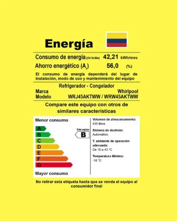 NEVERA NO FROST DISP WRW45AKTWW - Image 5