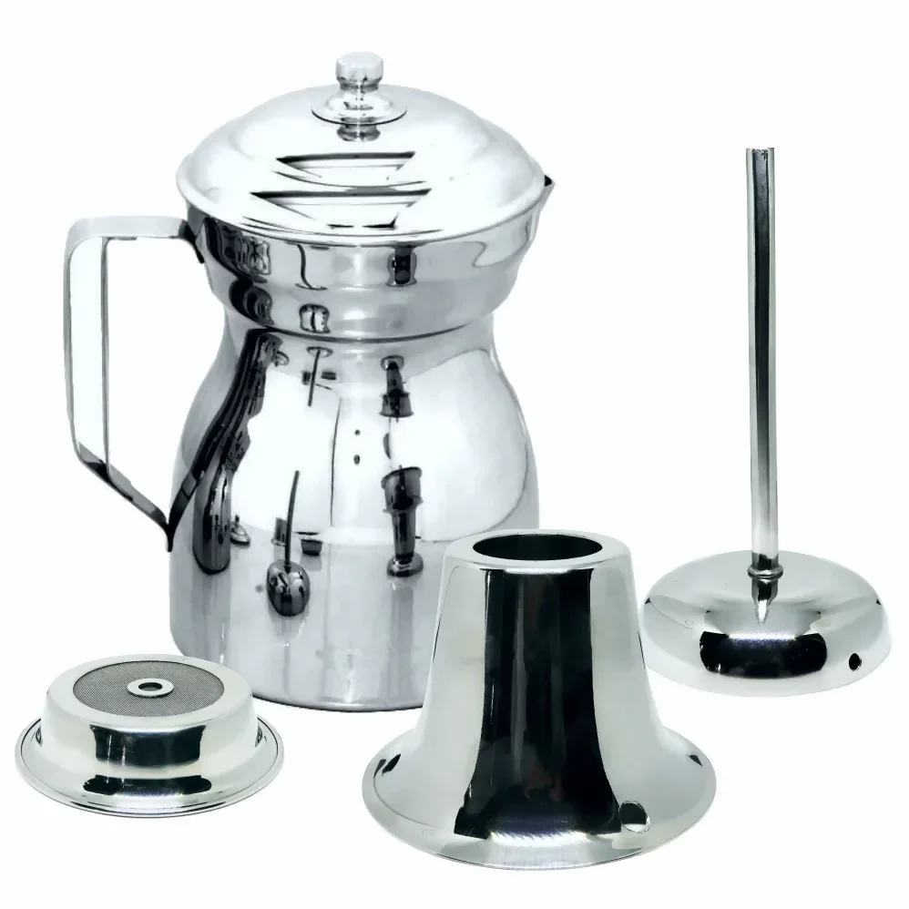 OLLETA CHOCOLATERA CAFETERA EN ACERO QUIRĂRGICO INOXIDABLE 2L - Image 5