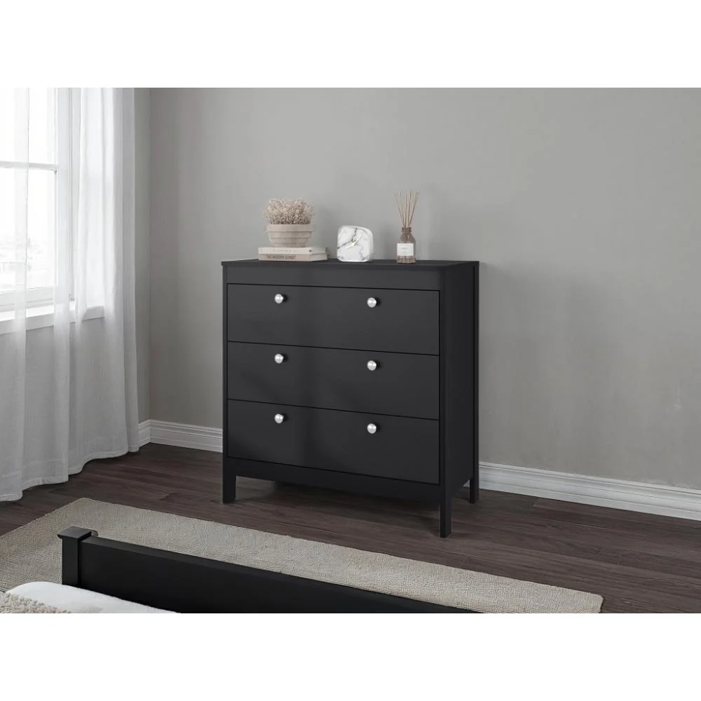 Organizador Newcastle, Wengue, Con tres cajones  ZF - Image 4
