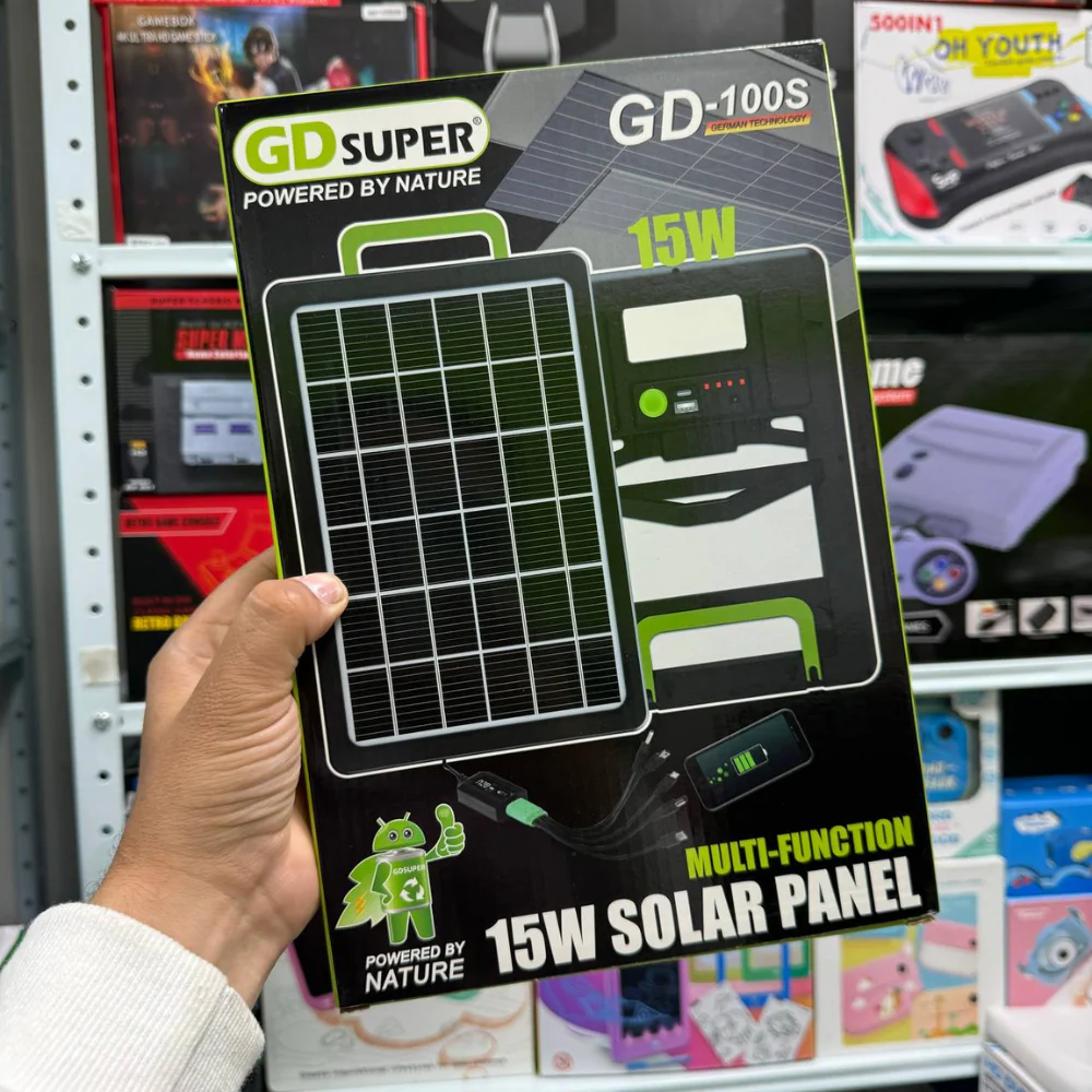 PANEL SOLAR DE BATERIA INTEGRADA RECARGABLE CARGA RÁPIDA 15W - Image 4