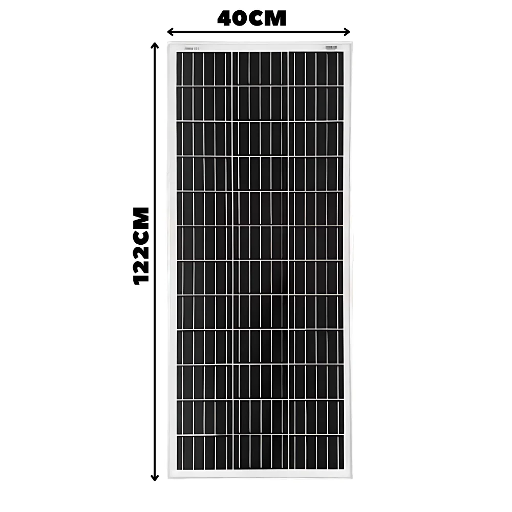 PANEL SOLAR MONOCRISTALINO KIT SOLAR CASAS FINCAS 100W 18V - Image 6