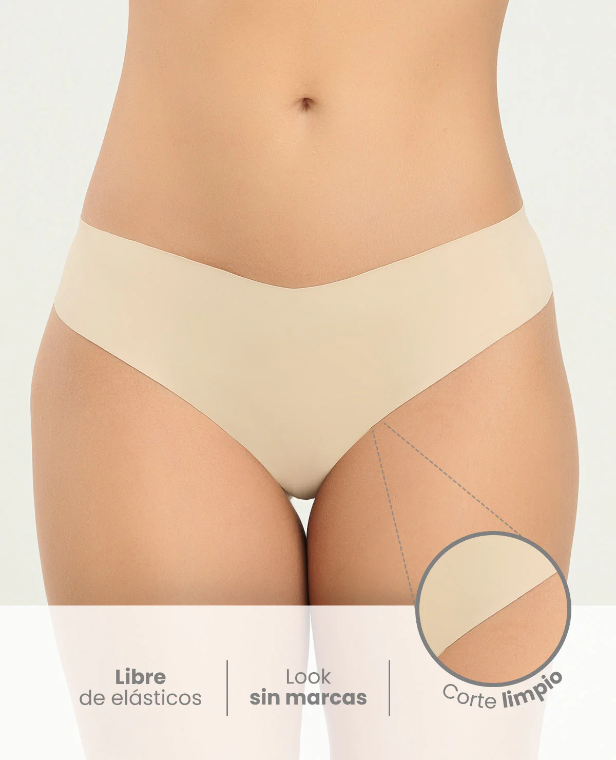 PANTY BRASILERO | SEMIDESCADERADO | INVISIBLE - Image 2
