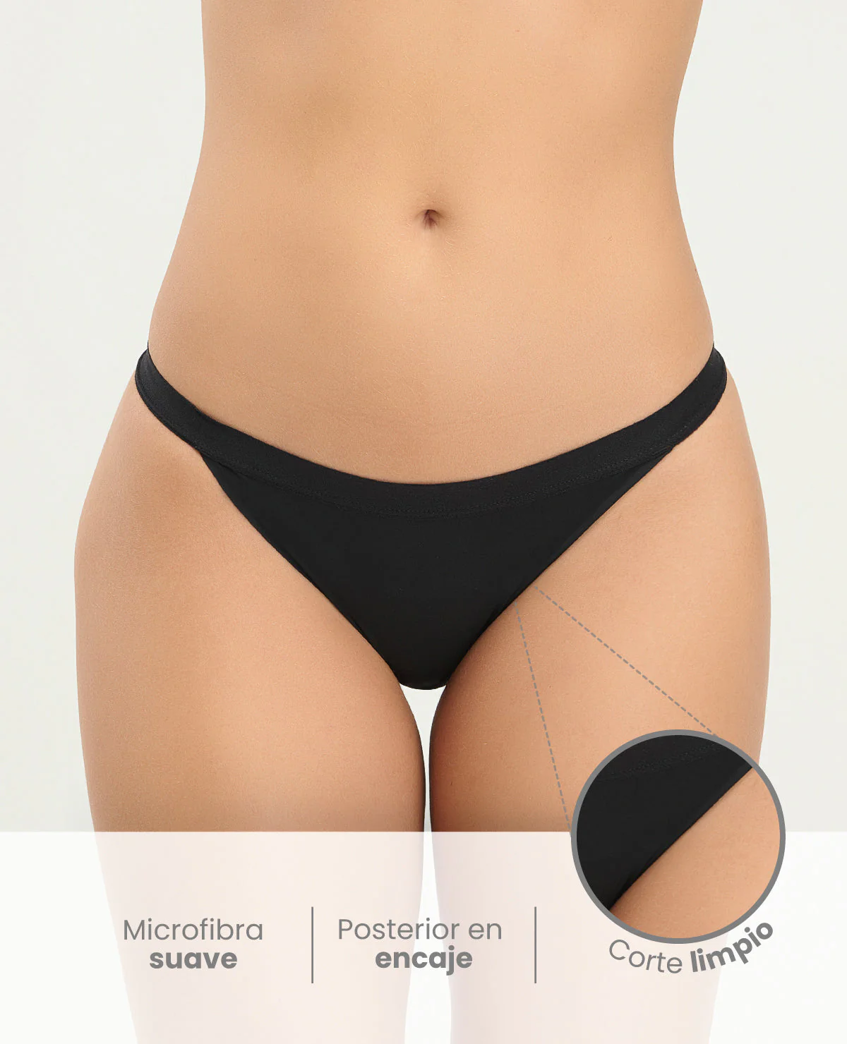 PANTY CACHETERO | ENCAJE POSTERIOR - Image 2