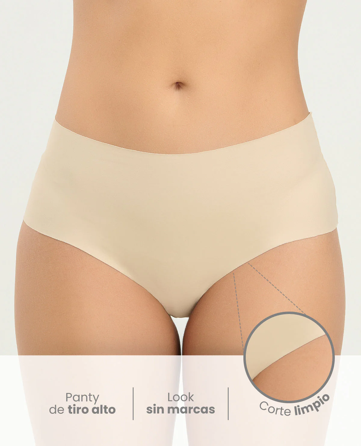 PANTY CLÁSICO | TIRO ALTO | SIN ELÁSTICOS - Image 2