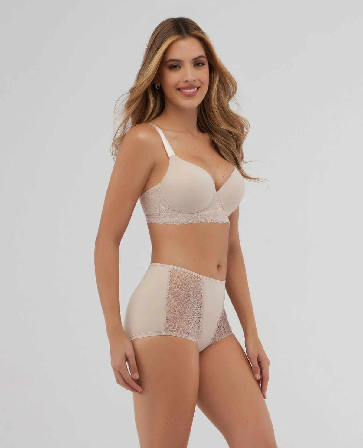 PANTY TIPO BÓXER | TIRO ALTO | CONTROL DE ABDOMEN SUAVE | RECOGIDO POSTERIOR_REF: 49283 - Image 4