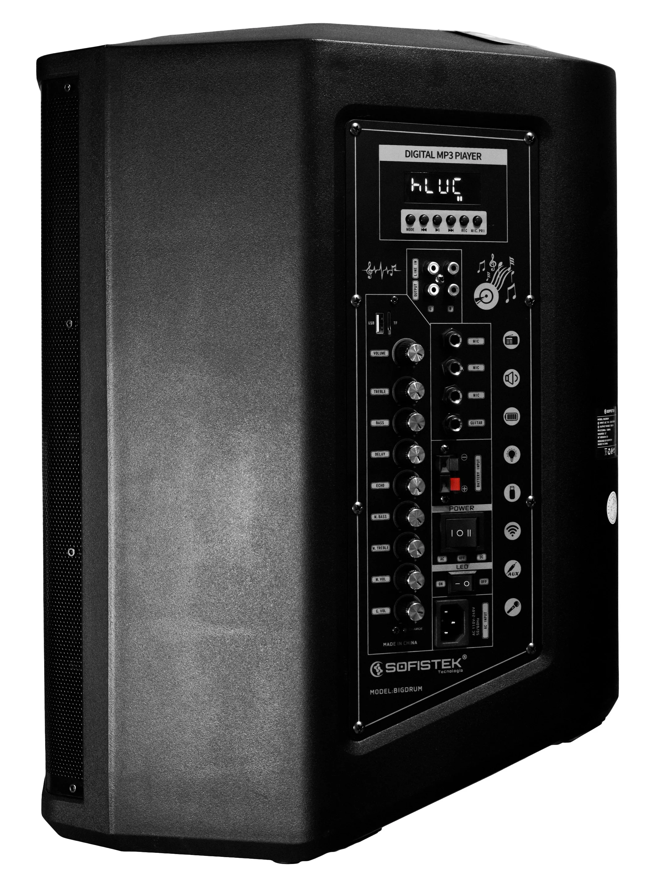 PARLANTE BLUETOOTH BOCINA 12" X 1 30W BIGDRUM - Image 5