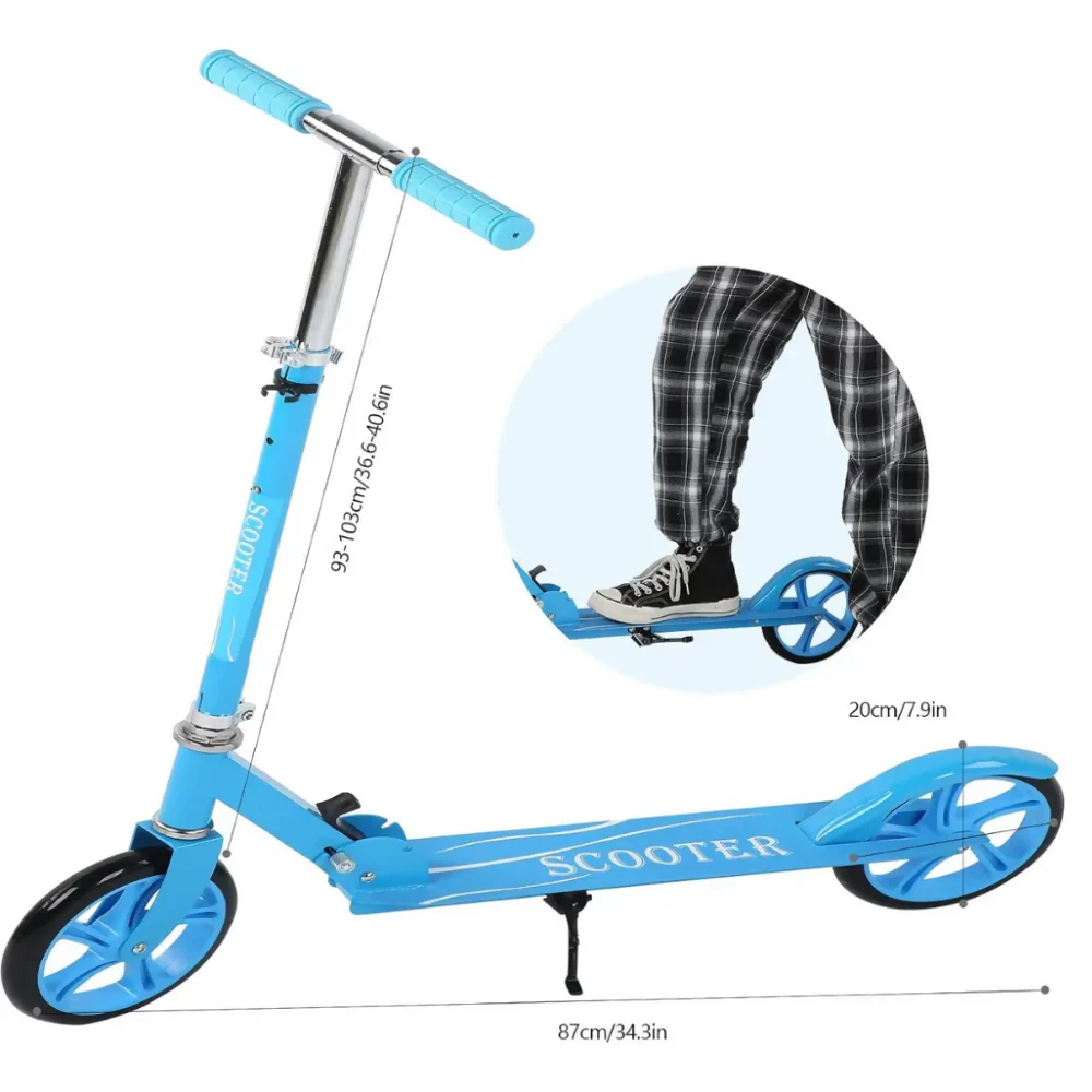 PATINETA SCOOTER MONOPATÍN METÁLICA AJUSTABLE PLEGABLE 105C NIÑOS - Image 4