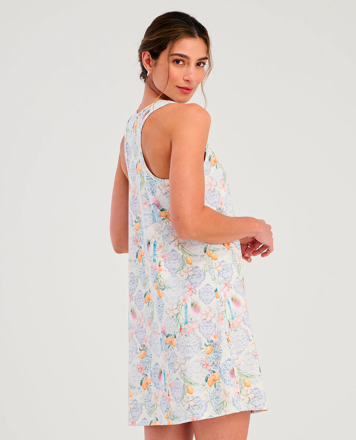 PIJAMA BATOLA | SILUETA SEMI AJUSTADA | ESTAMPADO MEDITERRÁNEO - Image 3