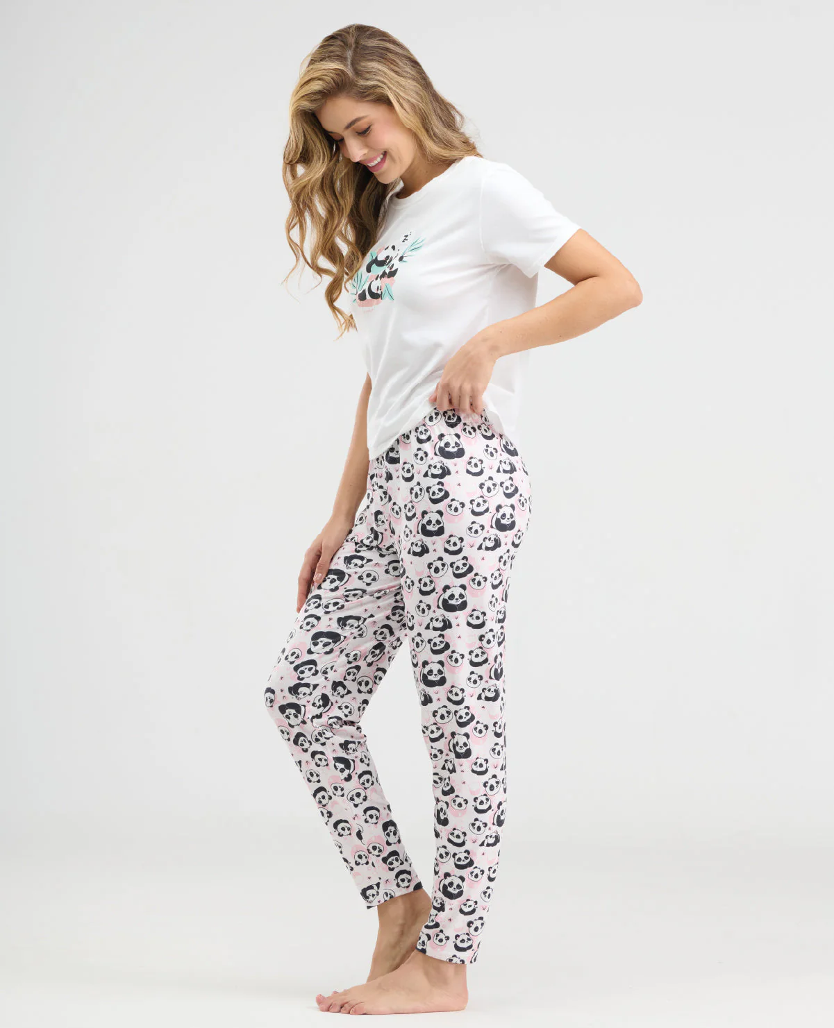PIJAMA DE PANTALÓN | MANGA CORTA | ESTAMPADA - Image 5