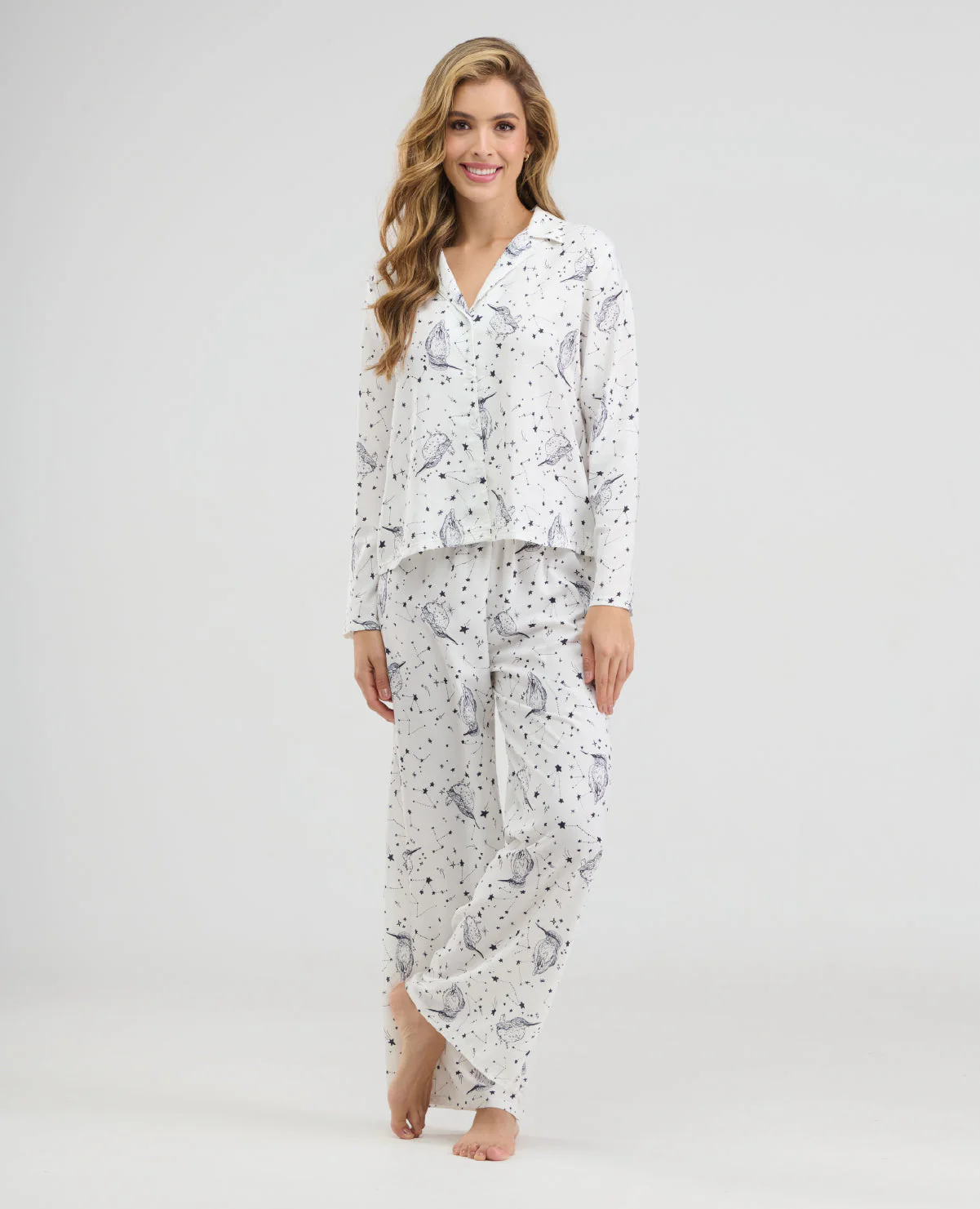 PIJAMA DE PANTALÓN | MANGA LARGA | ESTAMPADA - Image 4