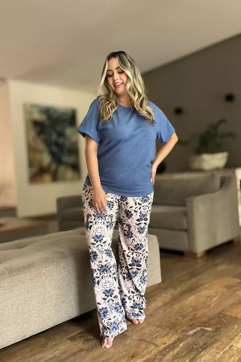 PIJAMA PANTALÓN LARGO 7674 - Image 2