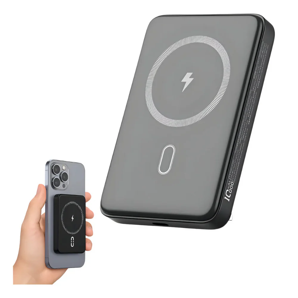 POWER BANK 20000 MAH MAGNETICA PORTATIL COMPATIBLE IPHONE