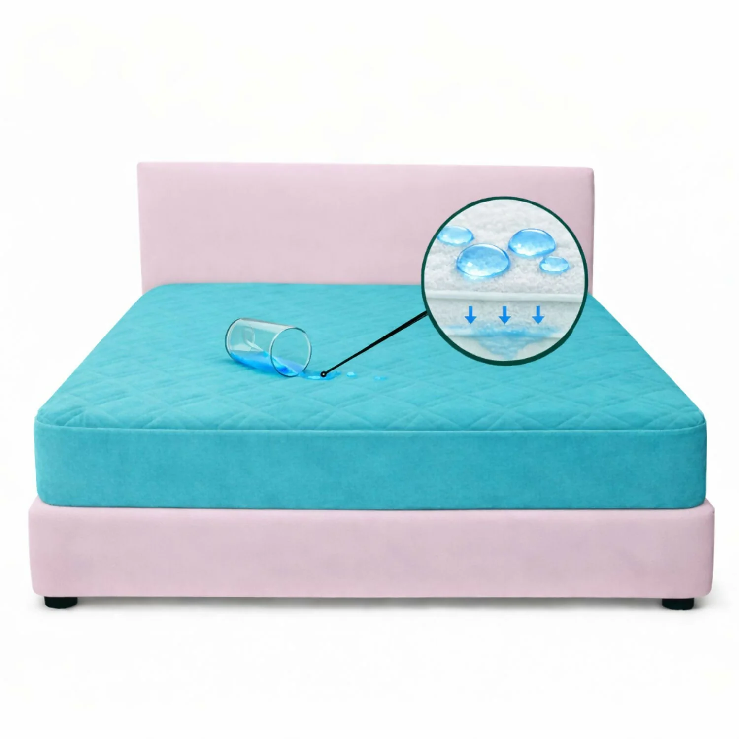 Protector colchon king antifluido 200x200cm - Image 10