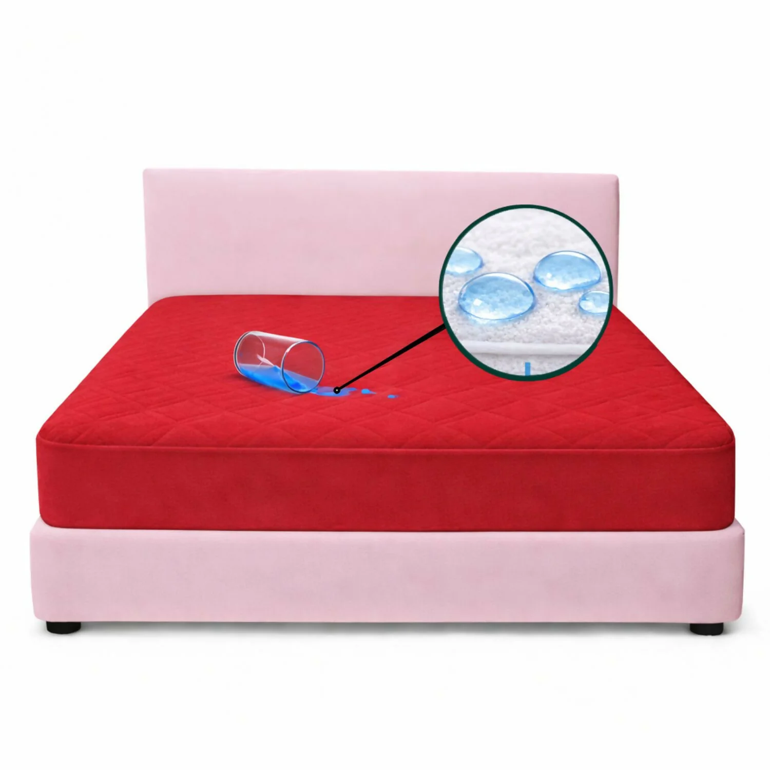 Protector colchon queen antifluido 160x190cm - Image 8
