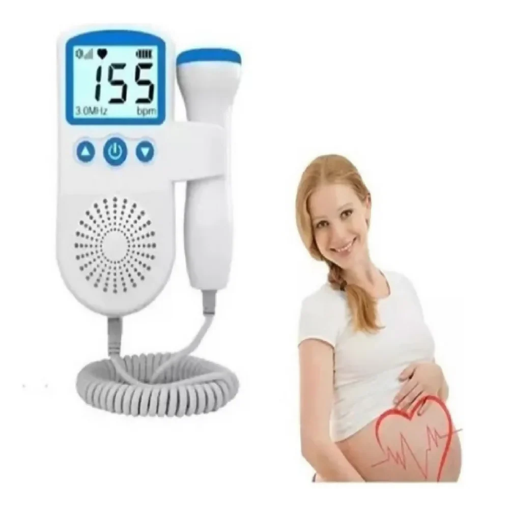 PULSÓMETRO DOPPLER PARA BEBÉS Y EMBARAZADAS COLOR AZUL - Image 8