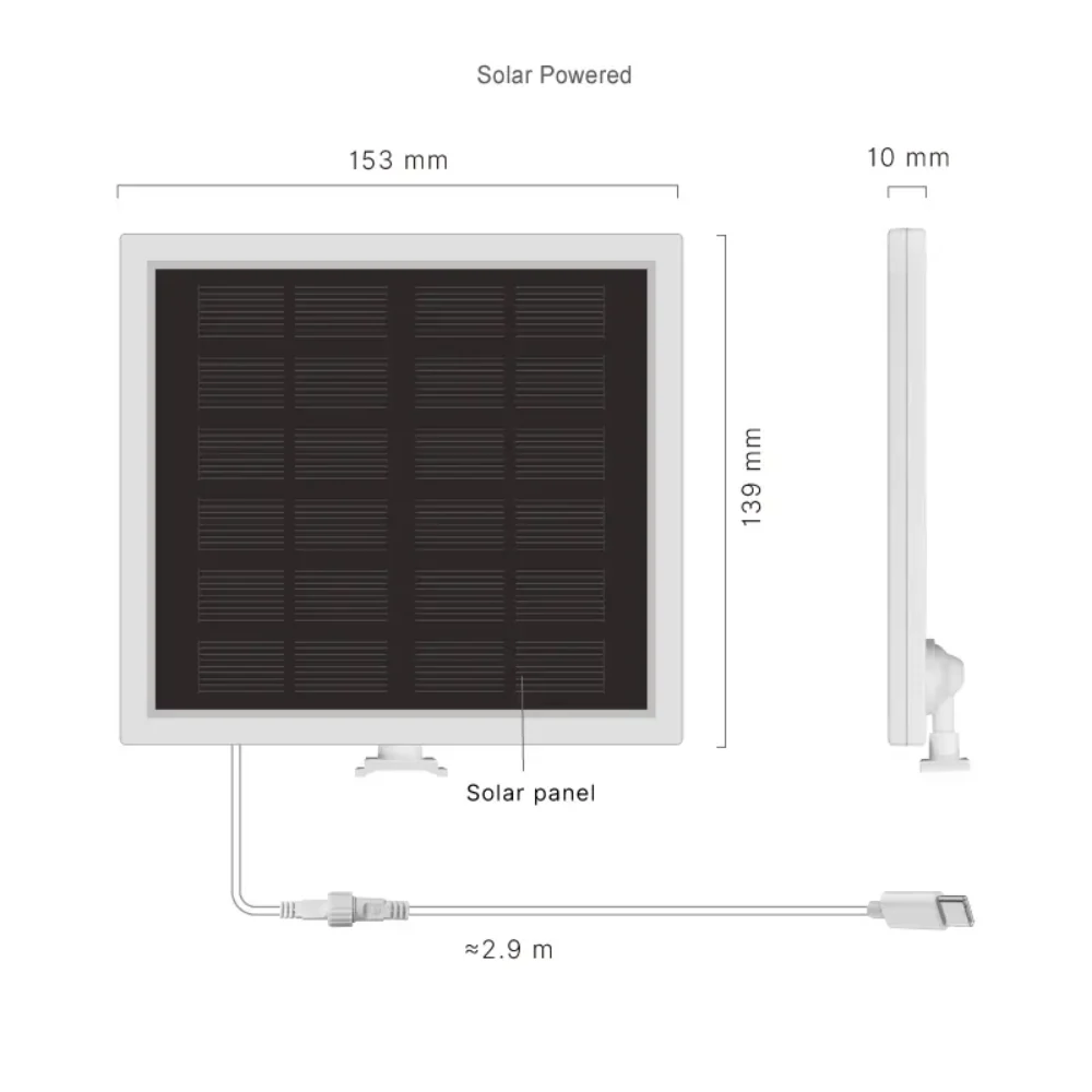REFLECTOR SOLAR ARTICULADO SENSOR AJUSTABLE 120° LUZ BLANCA - Image 4