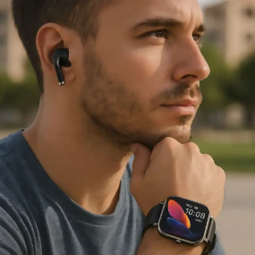 RELOG INTELIGENTE SMART WATCH AUDIFONOS INALAMBRICOS PRO X10 - Image 4
