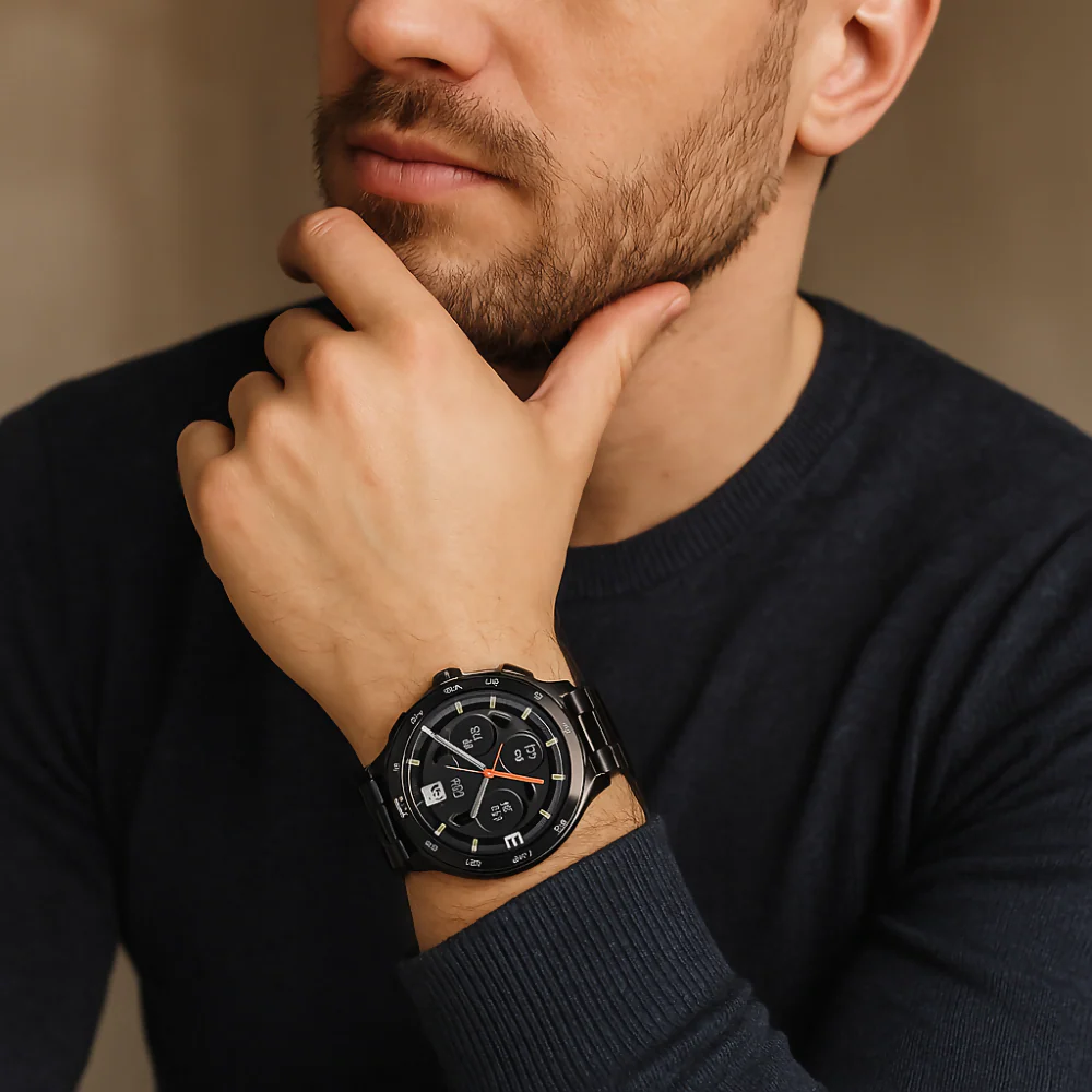 RELOJ INTELIGENTE SMARTWATCH KIELSECT ACTOR LEADING GPS PRO NEGRO - Image 6