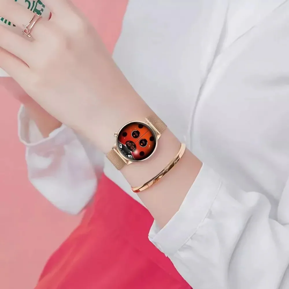 RELOJ SMARTWATCH INTELIGENTE MUJER SUMERGIBLE 3 PULZOS ROMAN - Image 4