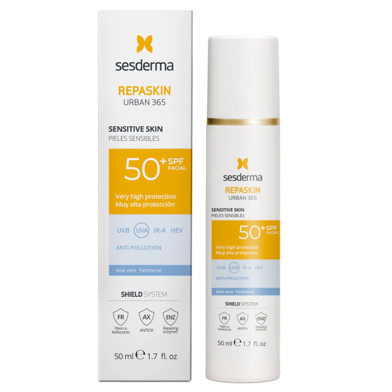 REPASKIN URBAN 365 PIEL SENSIBLE SPF 50+ X 50ML