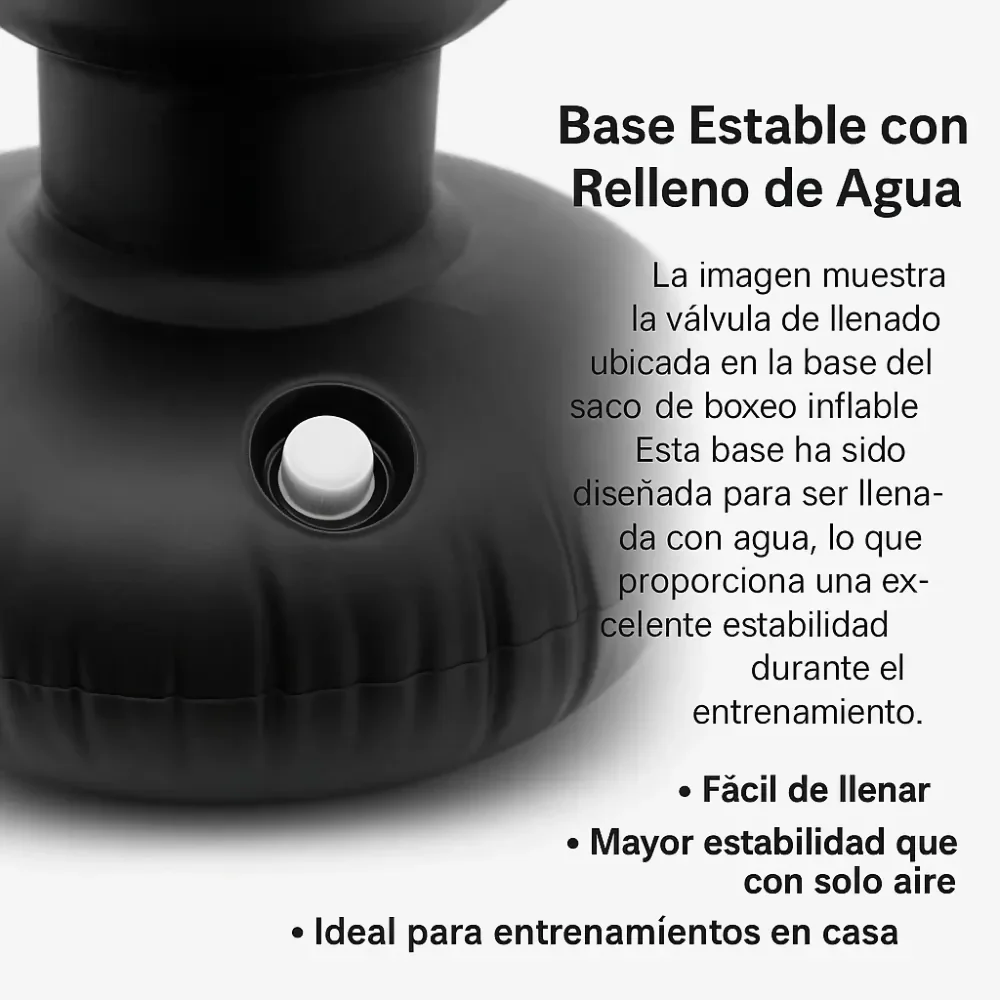 SACO BOLSA BOXEO INFLABLE DEPORTE CON GUANTES BOX - Image 4