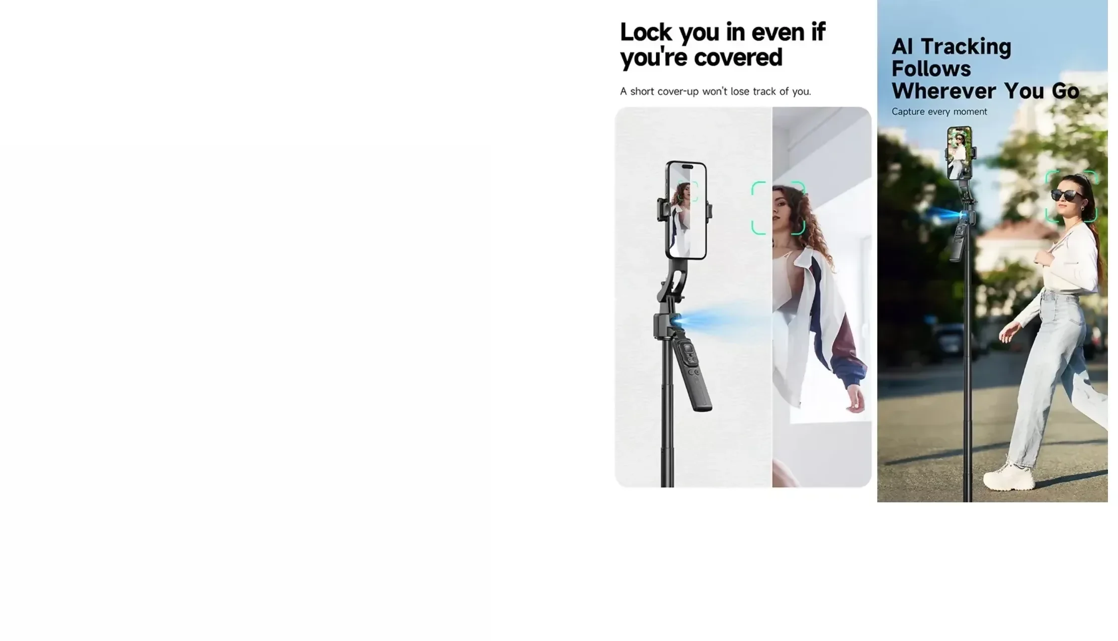 SELFIE TRIPODE PARA CELULAR RECONOCIMIENTO FACIAL IA GYMBAL - Image 5