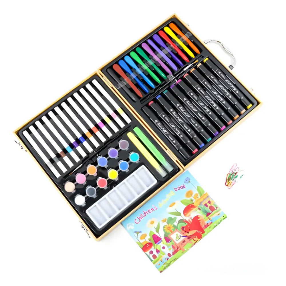 SET ARTES PINTURA DIBUJO CAPIBARA NIÑOS KIT DE PINTURA 82PCS CAPIBARA - Image 5