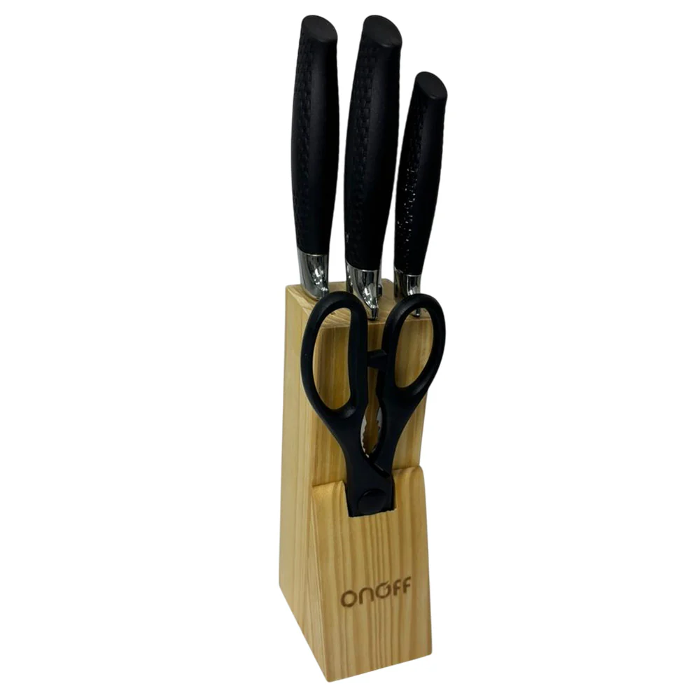 SET DE CUCHILLOS CON BASE RP1212