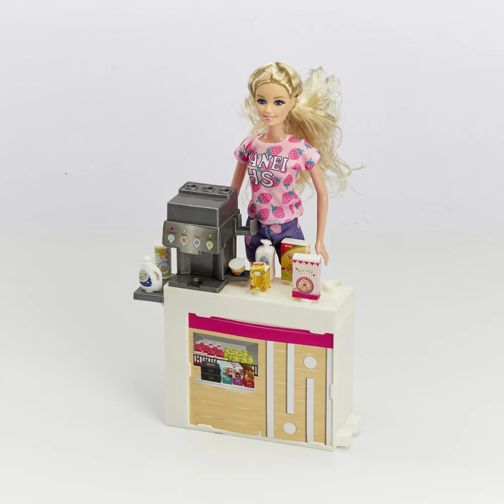SET MUÑECA CON ACC DE CAFETERIA LR1438 - Image 3