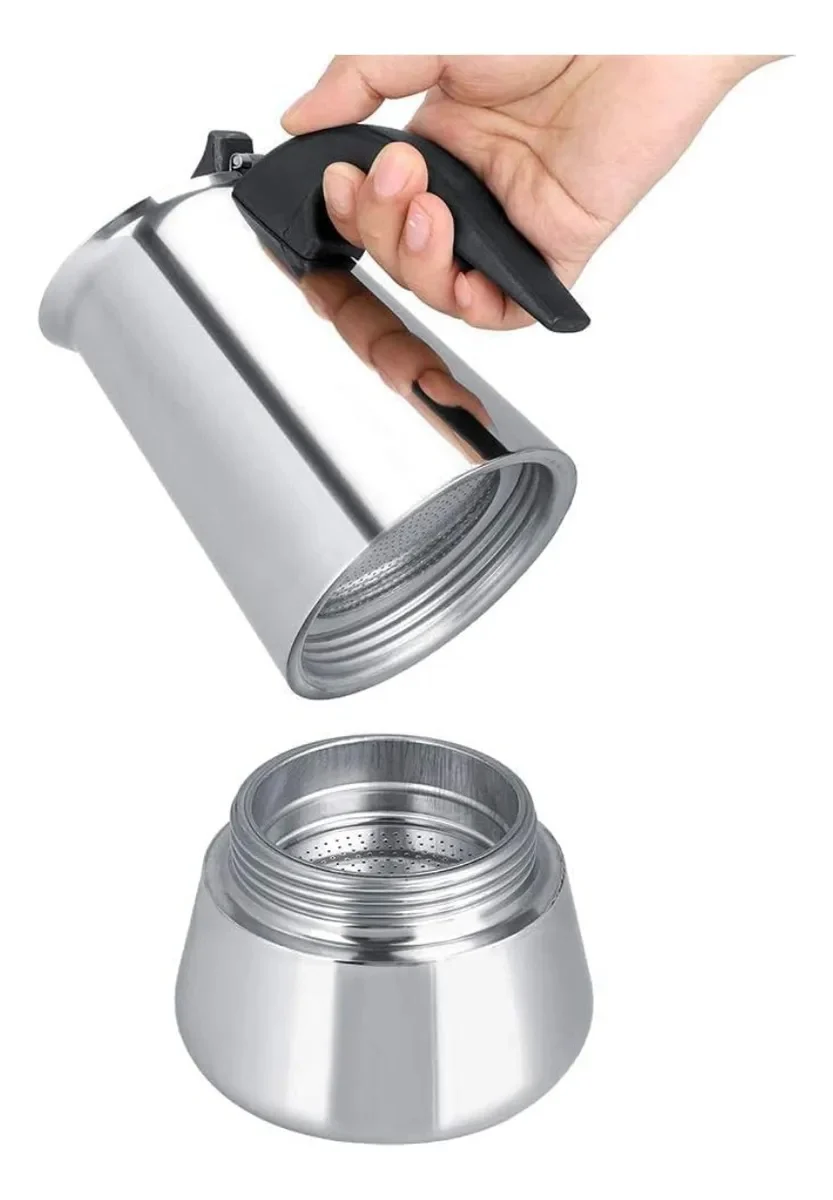 SET X4 UTENSILIOS ALIADA ESPRESSO MAKER ACERO QUIRURGICO 9 TAZAS - Image 2