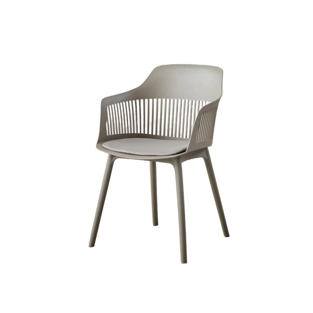 SILLA CON COJIN MAX, COLOR TAUPE, CON ESPALDAR Y COJÍN - Image 11