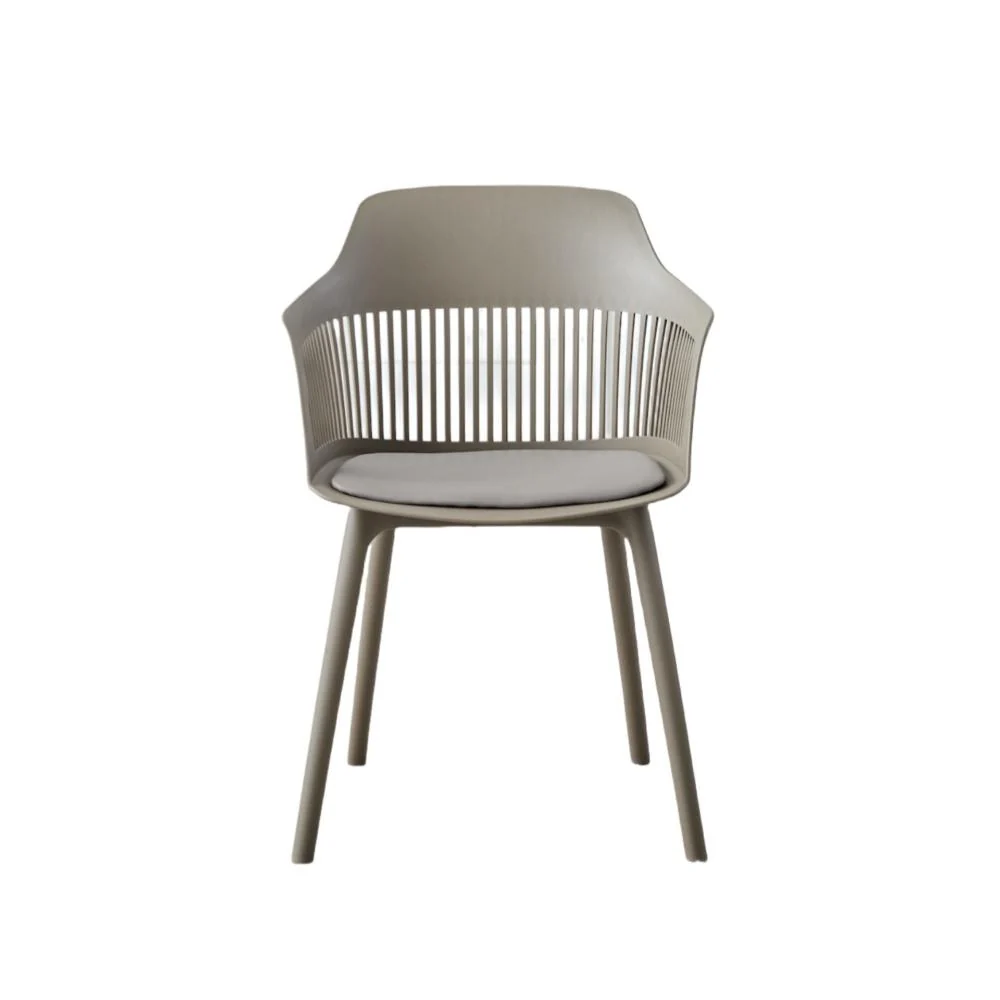 SILLA CON COJIN MAX, COLOR TAUPE, CON ESPALDAR Y COJÍN - Image 12