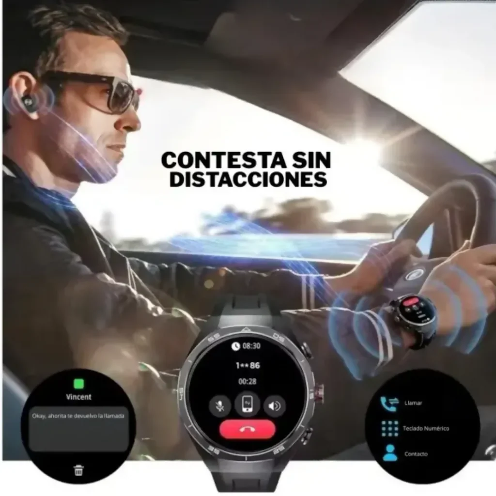 SMARTWATCH RELOJ INTELIGENTE PARA HOMBRE R9 EDGE PREMIUM - Image 5