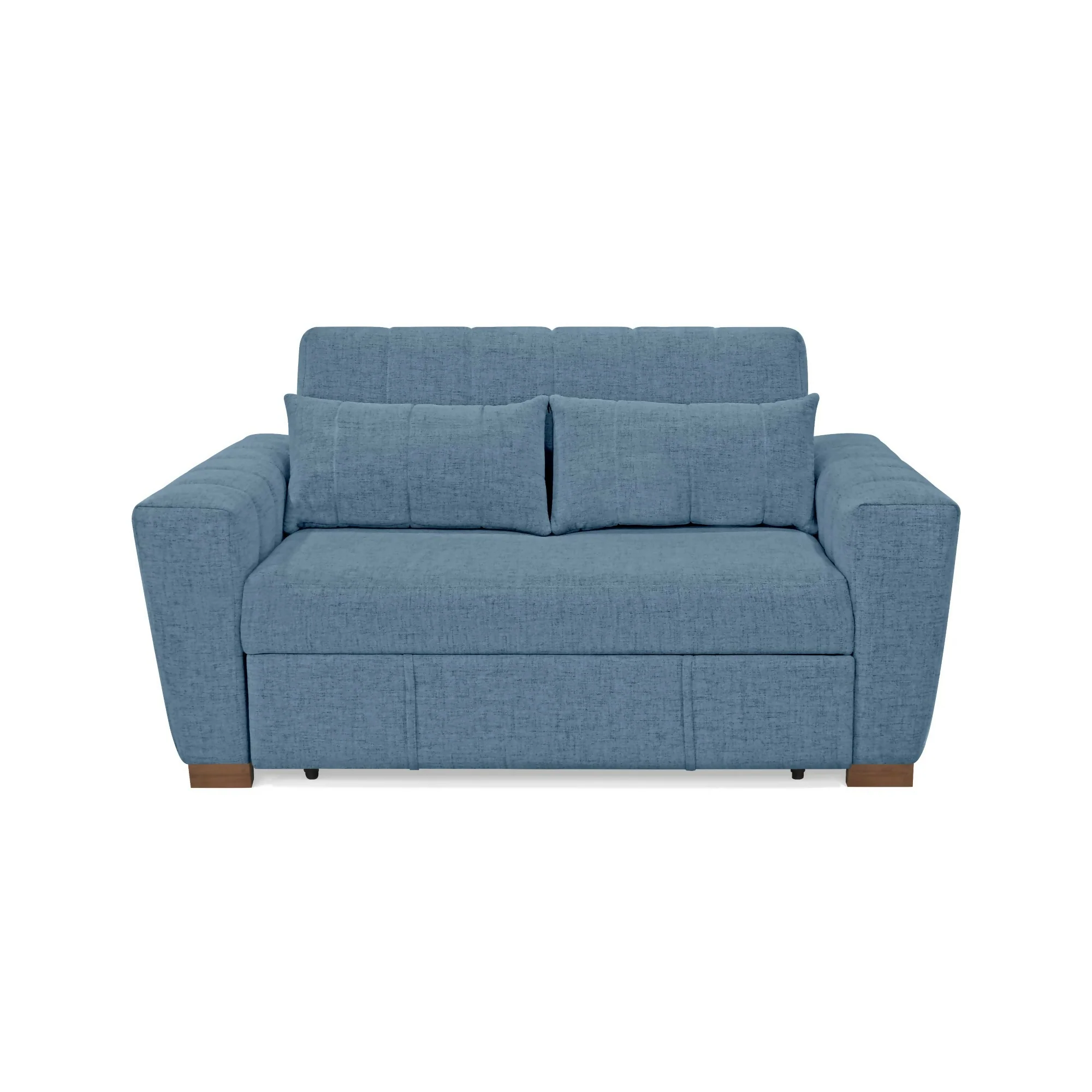 SOFA CAMA 2 PUESTOS HANNOVER 160X89X85 TELA INDIGO