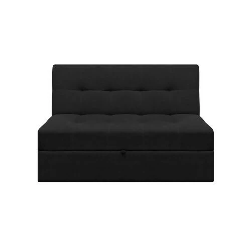 SOFA CAMA ANGELA 2 PUESTOS TELA NEGRO - Image 3