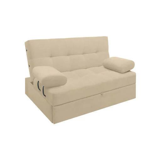 SOFA CAMA ANGELA CON BRAZOS ANTIFLUIDOS BEIGE - Image 4