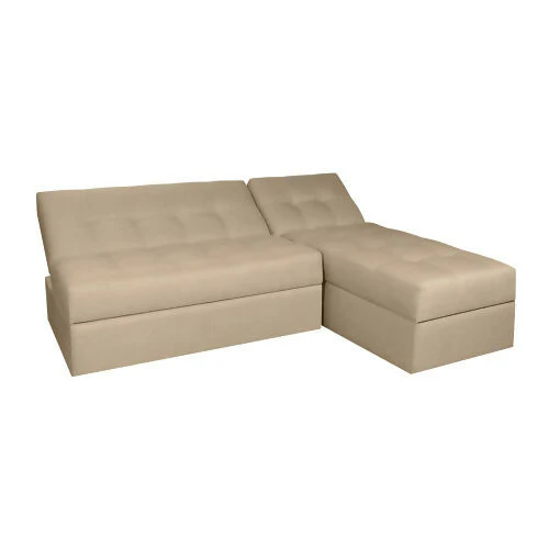 SOFA CAMA ANGELA EN L CON BRAZOS TELA BEIGE - Image 2