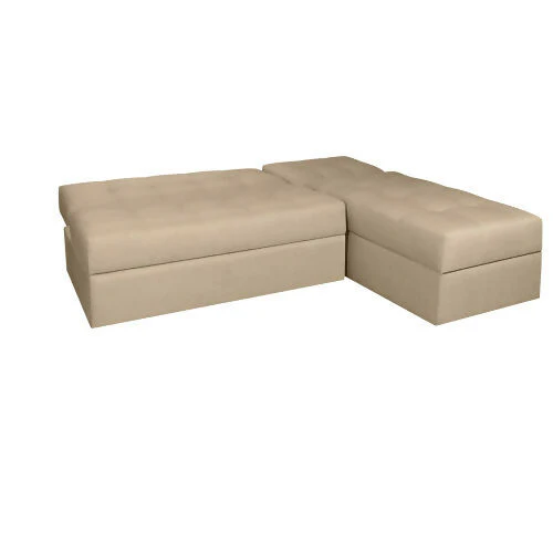 SOFA CAMA ANGELA EN L CON BRAZOS TELA BEIGE - Image 3