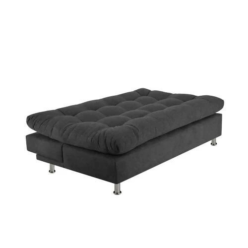 SOFÁ CAMA COMFORT TELA GRIS OSCURO - Image 3